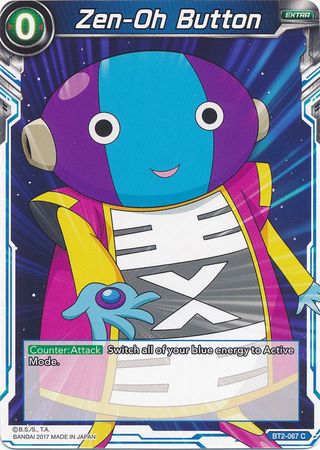 Zen-Oh Button [BT2-067] | Devastation Store