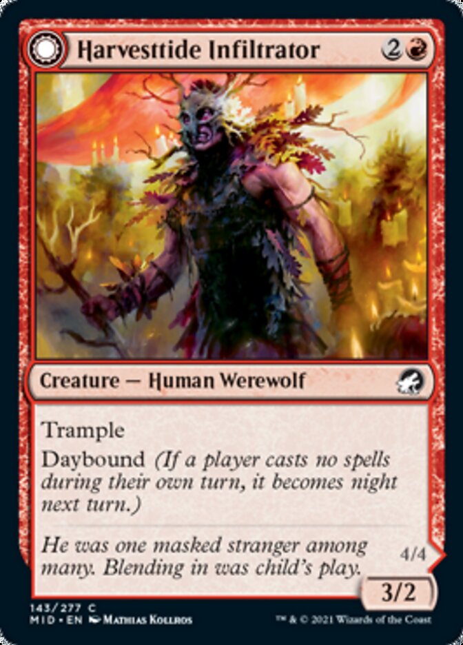 Harvesttide Infiltrator // Harvesttide Assailant [Innistrad: Midnight Hunt] | Devastation Store
