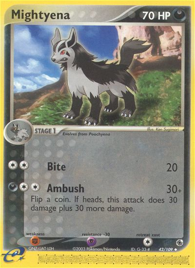 Mightyena (42/109) [EX: Ruby & Sapphire] | Devastation Store