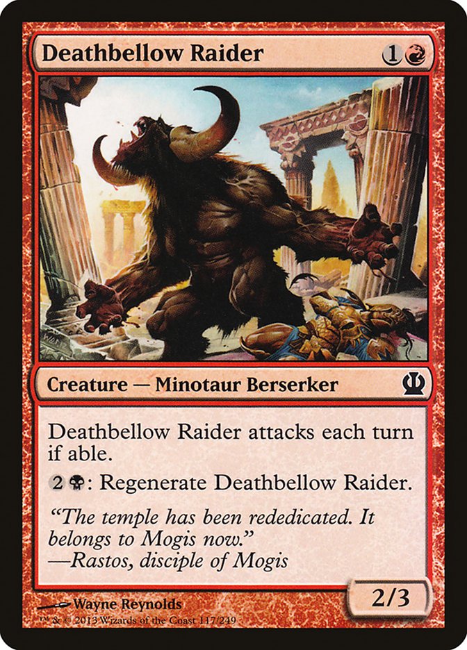 Deathbellow Raider [Theros] | Devastation Store