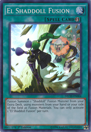 El Shaddoll Fusion [NECH-EN064] Super Rare | Devastation Store