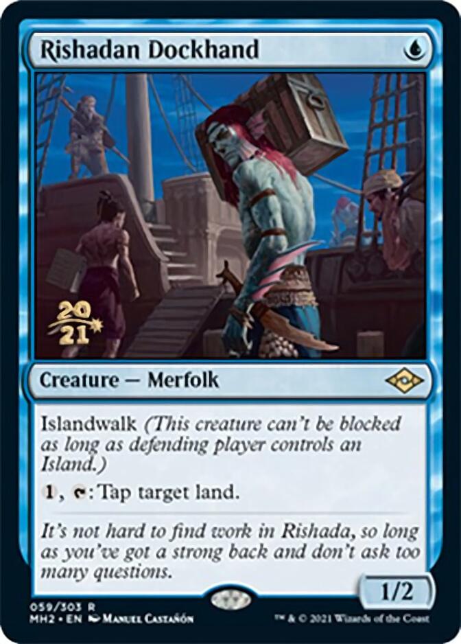 Rishadan Dockhand [Modern Horizons 2 Prerelease Promos] | Devastation Store