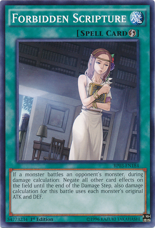 Forbidden Scripture [BP03-EN184] Common | Devastation Store