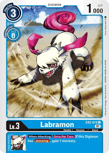 Labramon [EX2-013] [Digital Hazard] | Devastation Store