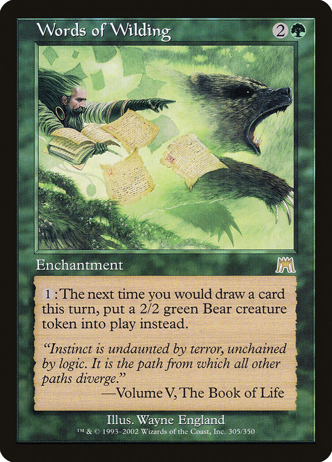 Words of Wilding [Onslaught] | Devastation Store