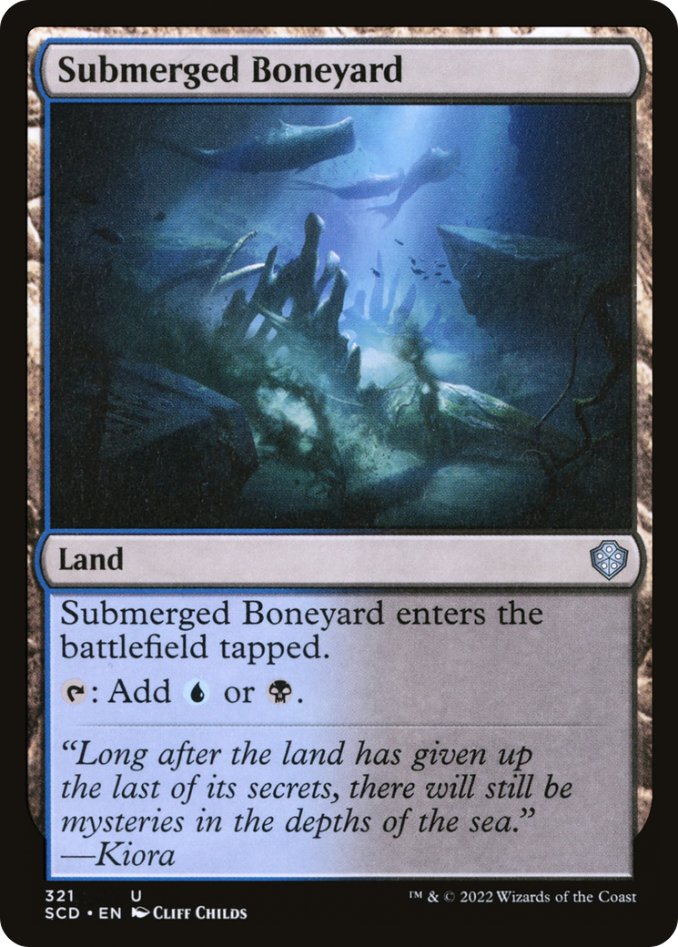 Submerged Boneyard [Starter Commander Decks] | Devastation Store