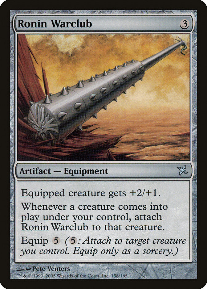 Ronin Warclub [Betrayers of Kamigawa] - Devastation Store | Devastation Store