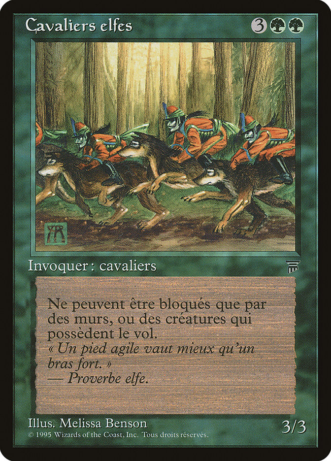 Elven Riders (French) - "Cavaliers elfes" [Renaissance] | Devastation Store