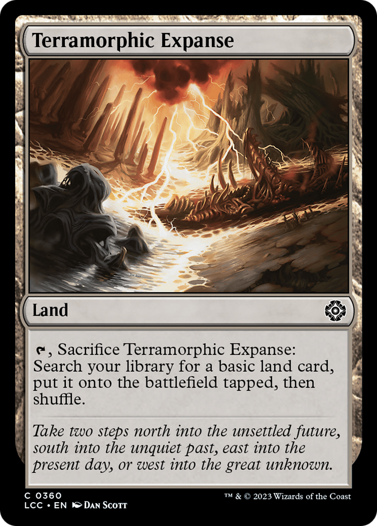 Terramorphic Expanse [The Lost Caverns of Ixalan Commander] | Devastation Store