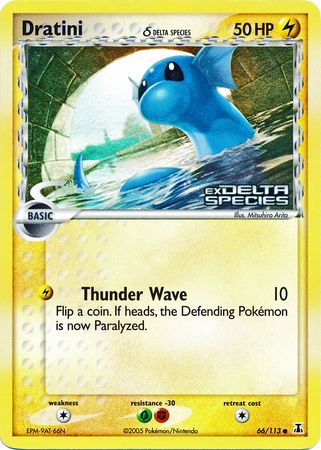 Dratini (66/113) (Delta Species) (Stamped) [EX: Delta Species] | Devastation Store