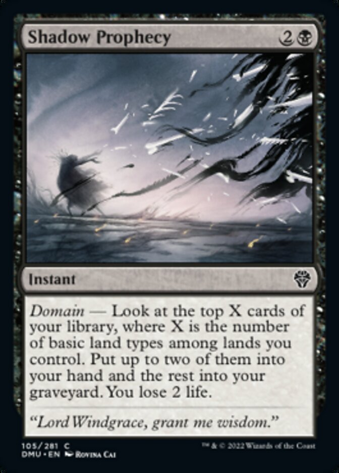 Shadow Prophecy [Dominaria United] | Devastation Store