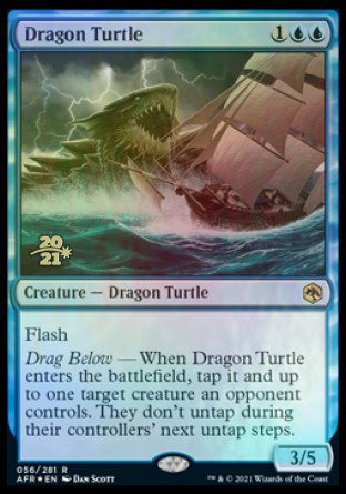 Dragon Turtle [Dungeons & Dragons: Adventures in the Forgotten Realms Prerelease Promos] | Devastation Store