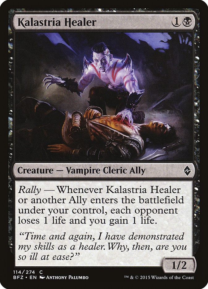 Kalastria Healer [Battle for Zendikar] - Devastation Store | Devastation Store