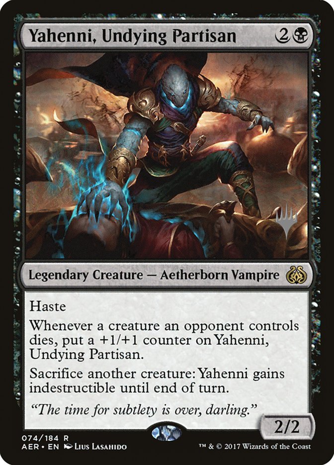 Yahenni, Undying Partisan (Promo Pack) [Aether Revolt Promos] | Devastation Store