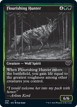 Flourishing Hunter [Innistrad: Double Feature] | Devastation Store
