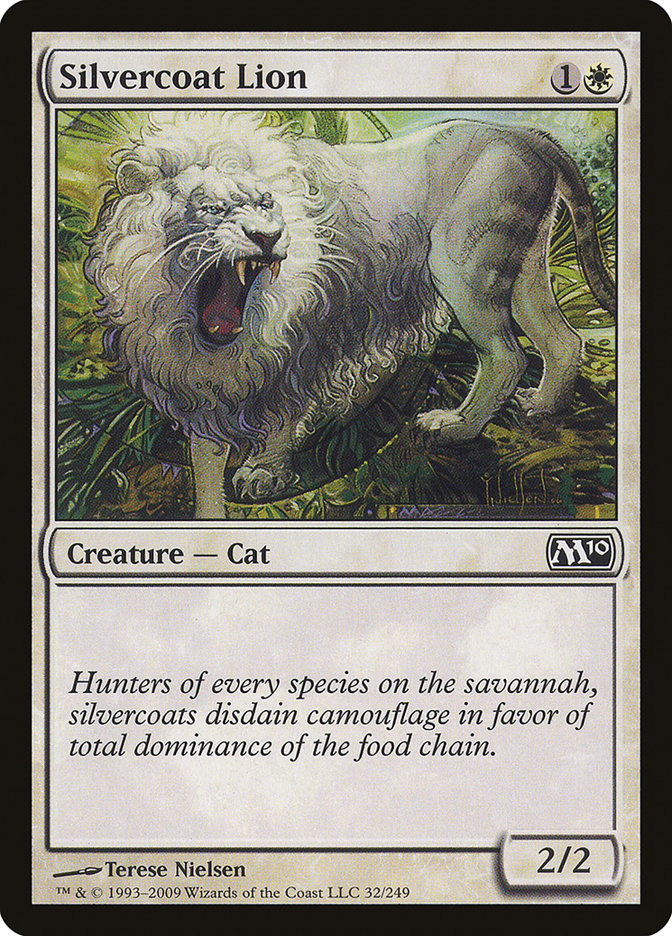 Silvercoat Lion [Magic 2010] | Devastation Store