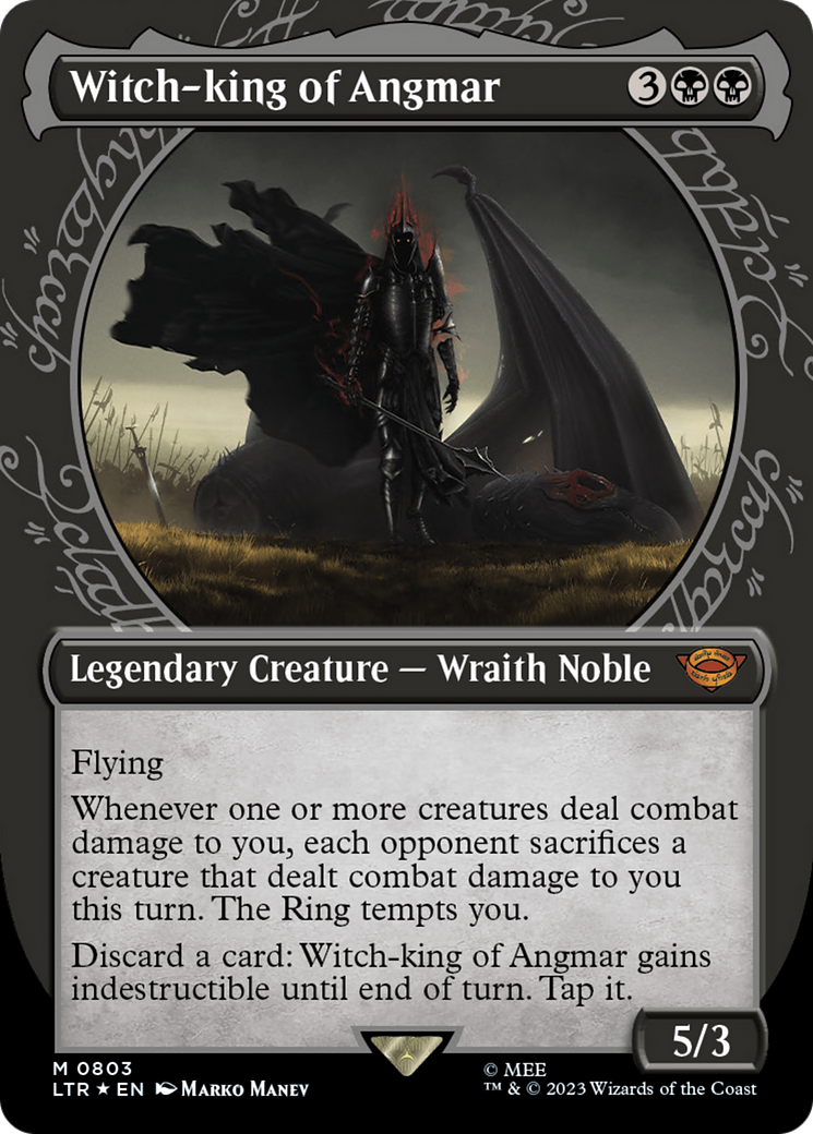 Witch-king of Angmar (Showcase) (Surge Foil) [The Lord of the Rings: Tales of Middle-Earth] | Devastation Store
