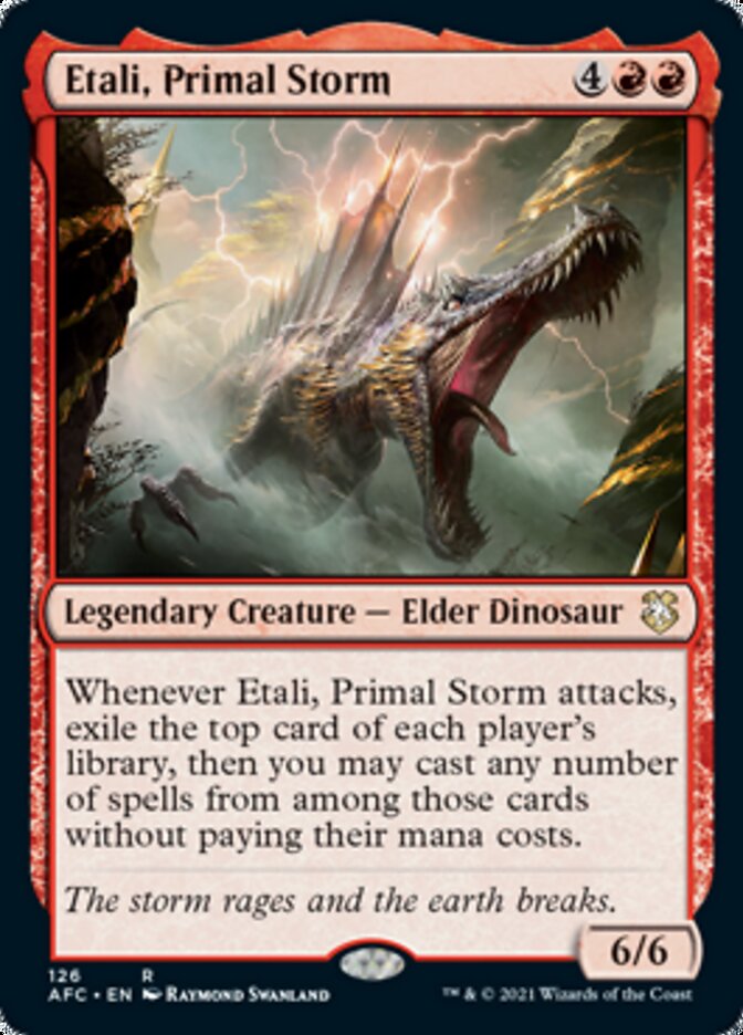 Etali, Primal Storm [Dungeons & Dragons: Adventures in the Forgotten Realms Commander] | Devastation Store