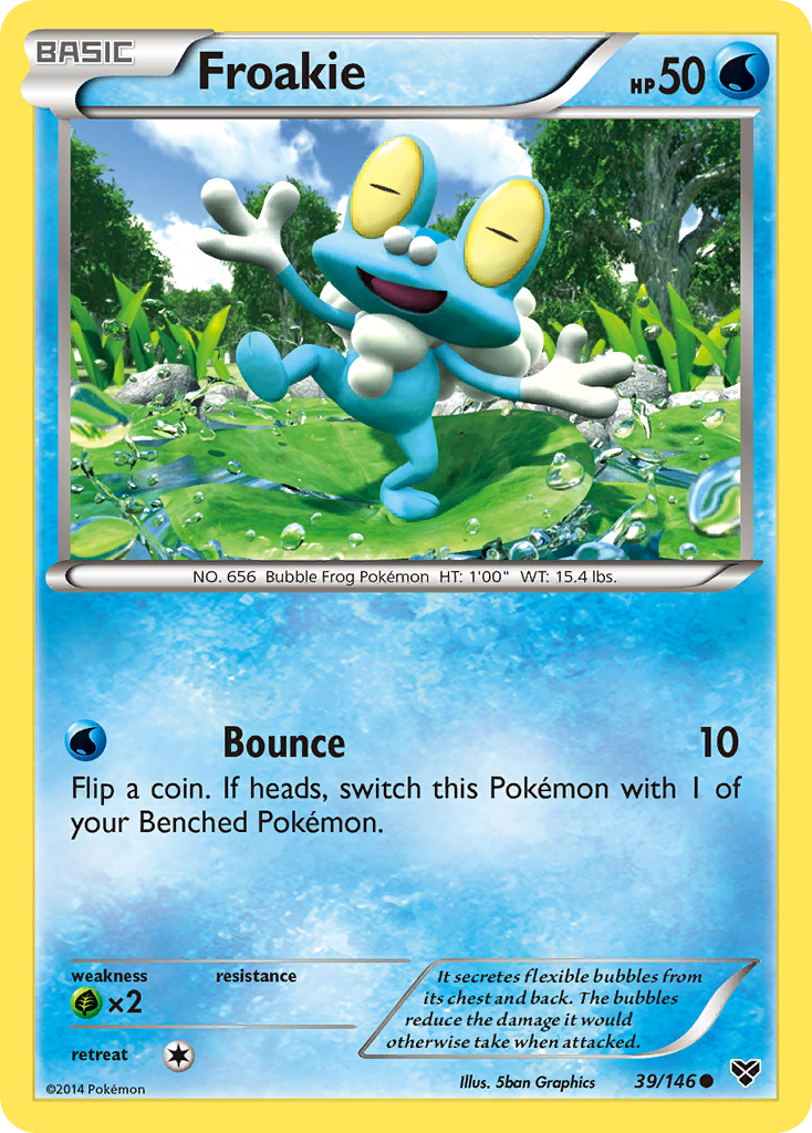 Froakie (39/146) [XY: Base Set] | Devastation Store