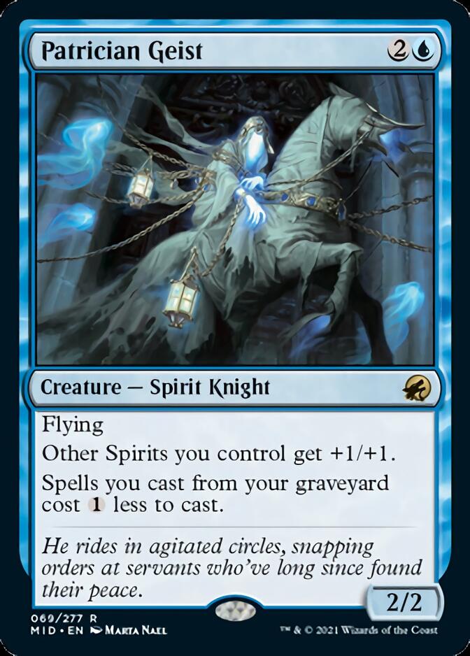 Patrician Geist [Innistrad: Midnight Hunt] | Devastation Store