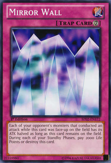 Mirror Wall [BP02-EN172] Mosaic Rare | Devastation Store