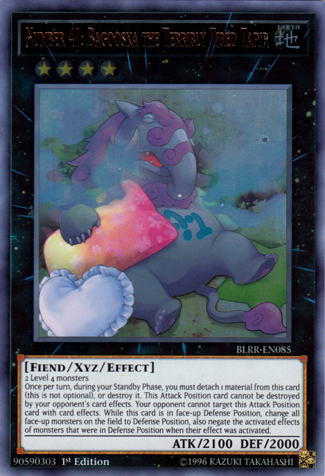 Number 41: Bagooska the Terribly Tired Tapir [BLRR-EN085] Ultra Rare | Devastation Store