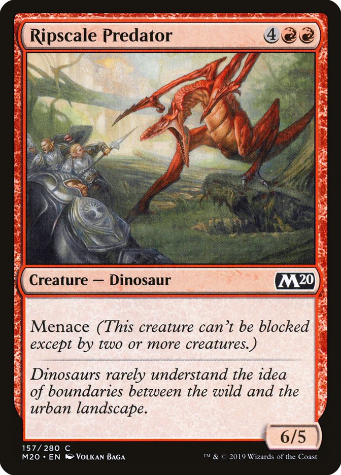 Ripscale Predator [Core Set 2020] | Devastation Store