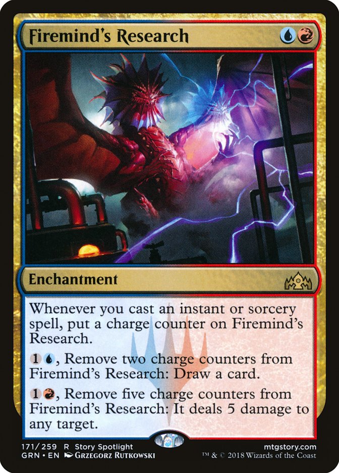 Firemind's Research [Guilds of Ravnica] - Devastation Store | Devastation Store