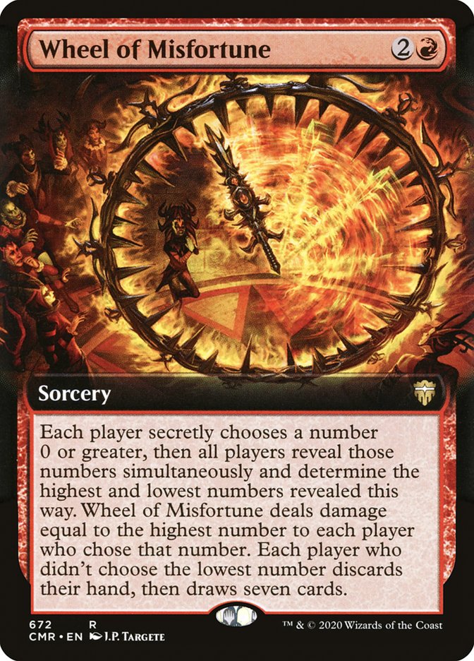 Wheel of Misfortune (Extended) [Commander Legends] | Devastation Store