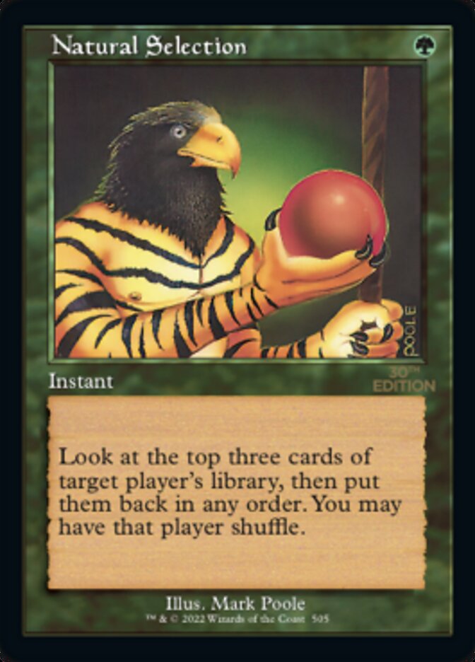 Natural Selection (Retro) [30th Anniversary Edition] | Devastation Store
