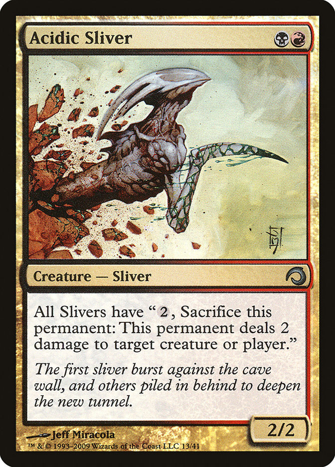 Acidic Sliver [Premium Deck Series: Slivers] | Devastation Store