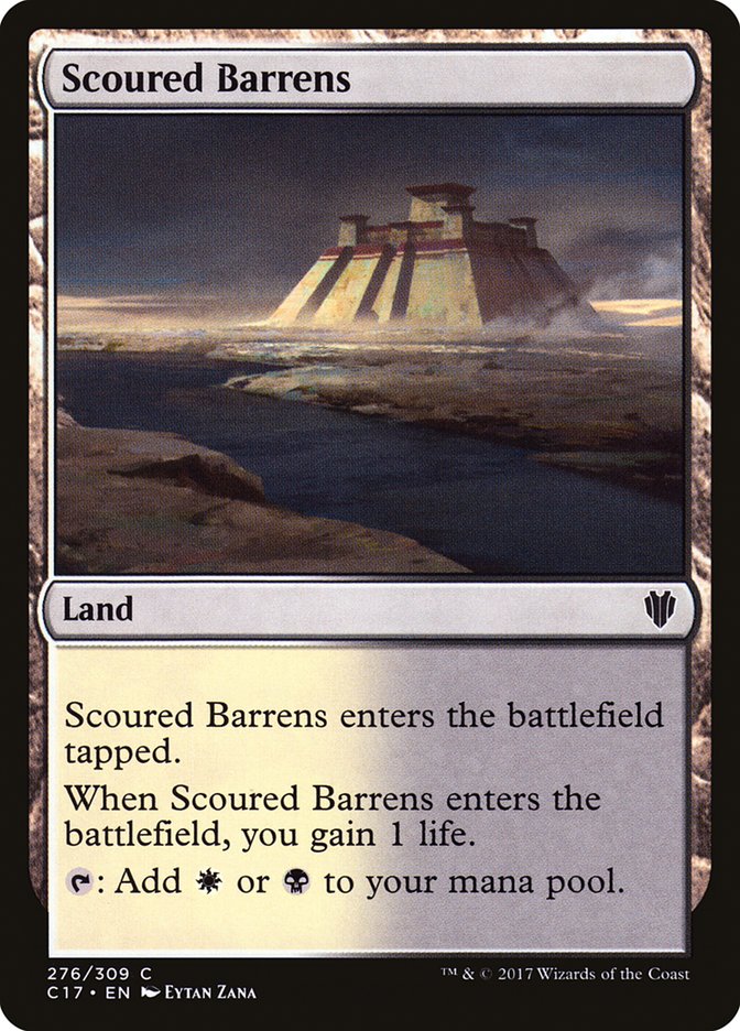 Scoured Barrens [Commander 2017] - Devastation Store | Devastation Store