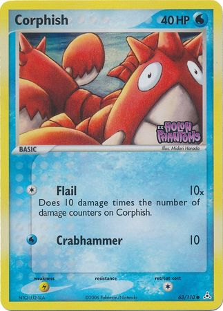 Corphish (63/110) (Stamped) [EX: Holon Phantoms] | Devastation Store