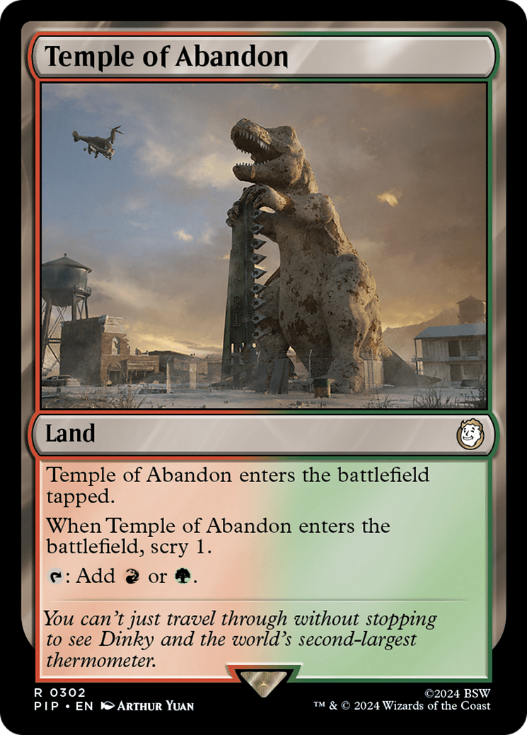 Temple of Abandon [Fallout] | Devastation Store