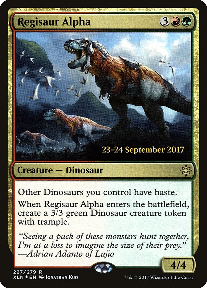 Regisaur Alpha  [Ixalan Prerelease Promos] - Devastation Store | Devastation Store