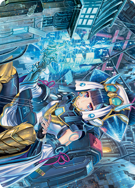 Covert Technician Art Card [Kamigawa: Neon Dynasty Art Series] | Devastation Store