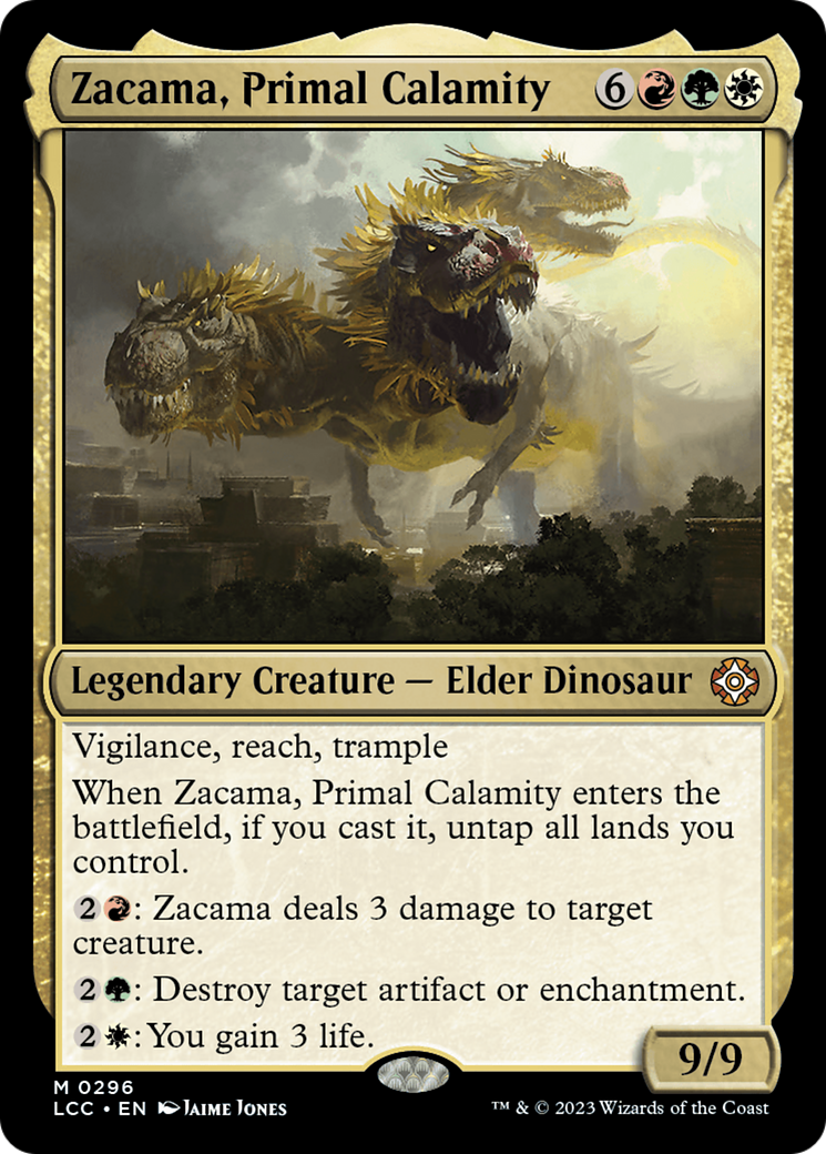 Zacama, Primal Calamity [The Lost Caverns of Ixalan Commander] | Devastation Store