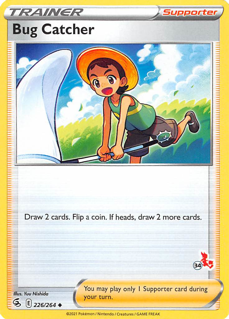 Bug Catcher (226/264) (Cinderace Stamp #34) [Battle Academy 2022] | Devastation Store