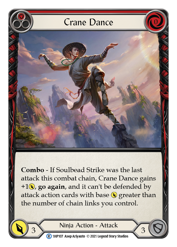 Crane Dance (Red) [1HP107] | Devastation Store