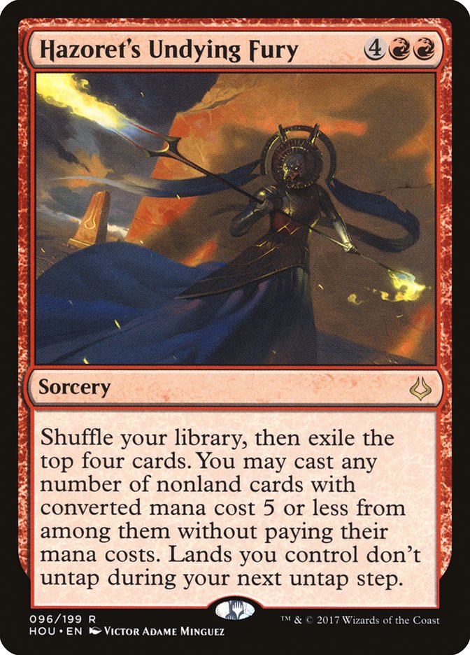 Hazoret's Undying Fury [Hour of Devastation] - Devastation Store | Devastation Store
