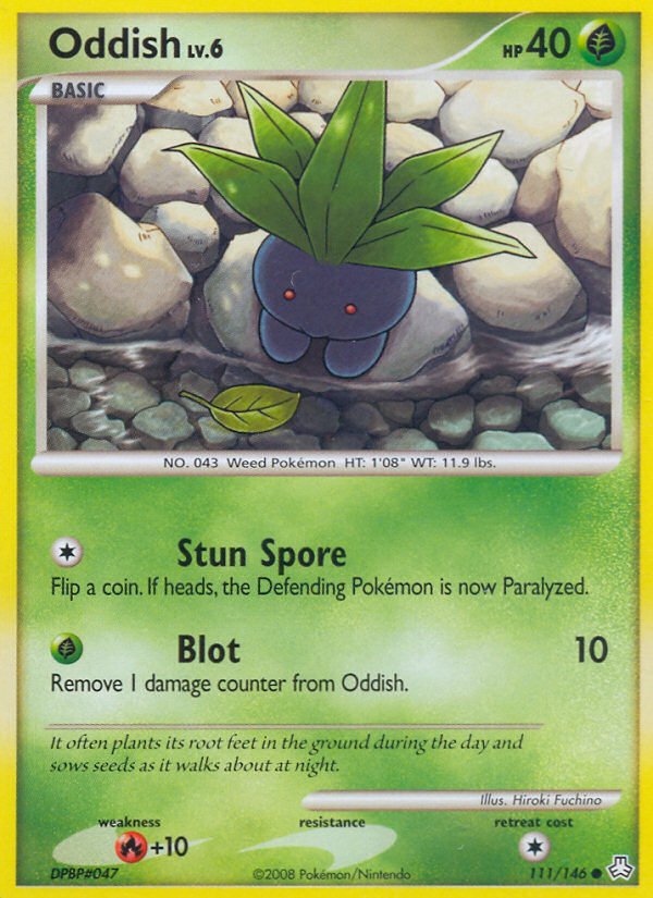 Oddish (111/146) [Diamond & Pearl: Legends Awakened] | Devastation Store