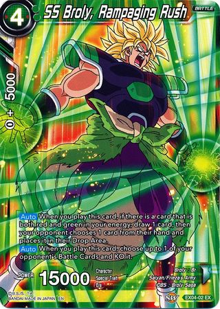 SS Broly, Rampaging Rush [EX04-02] | Devastation Store