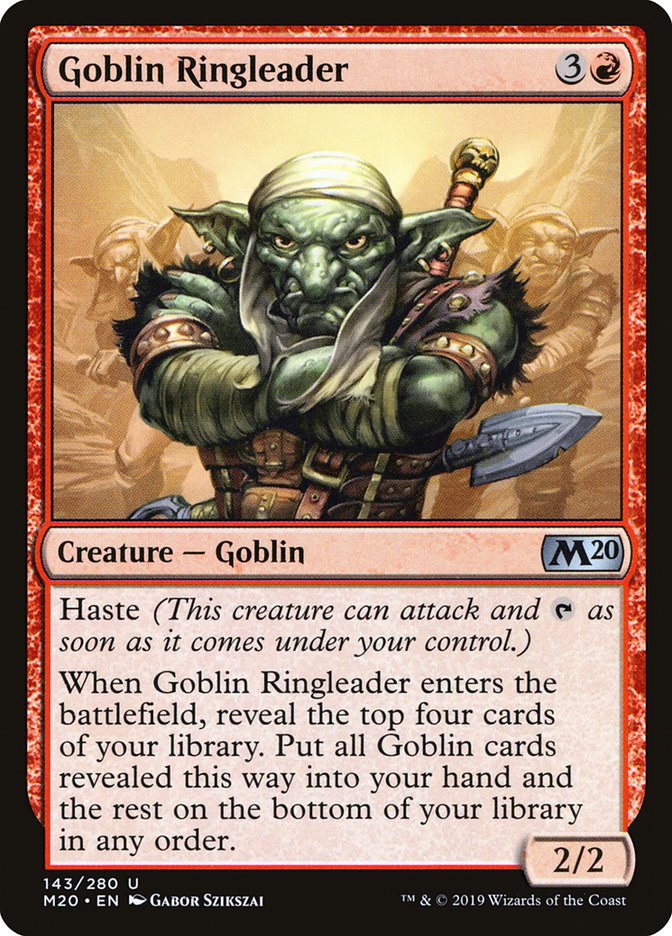 Goblin Ringleader [Core Set 2020] | Devastation Store