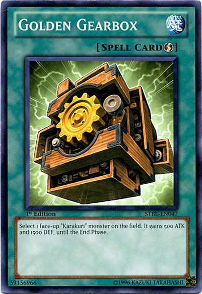 Golden Gearbox [STBL-EN047] Common | Devastation Store