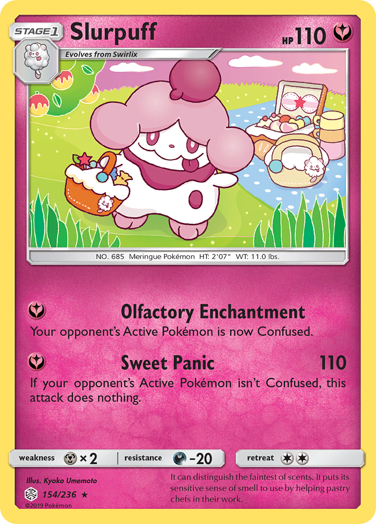 Slurpuff (154/236) [Sun & Moon: Cosmic Eclipse] | Devastation Store