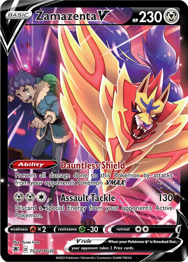 Zamazenta V (TG22/TG30) [Sword & Shield: Astral Radiance] | Devastation Store