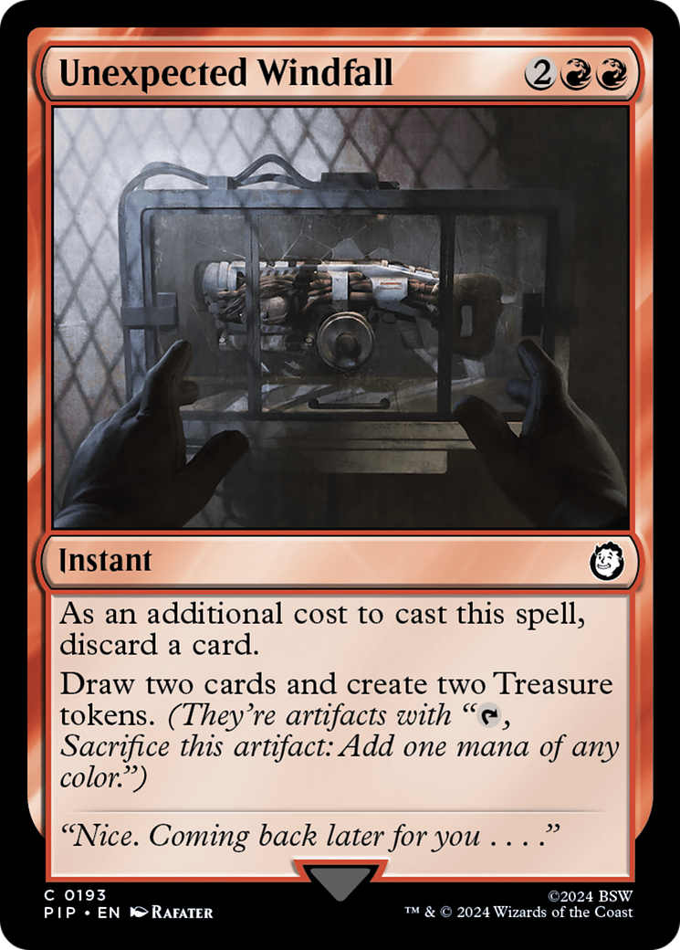 Unexpected Windfall [Fallout] | Devastation Store