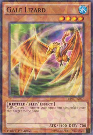 Gale Lizard [BP03-EN007] Shatterfoil Rare | Devastation Store