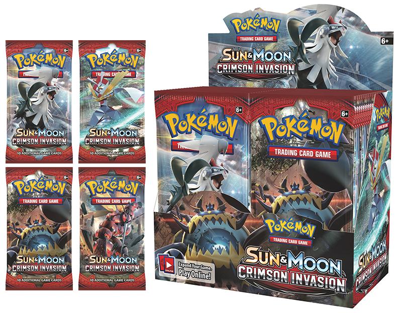 POKÉMON TCG Sun & Moon Crimson Invasion Booster - Devastation Store | Devastation Store