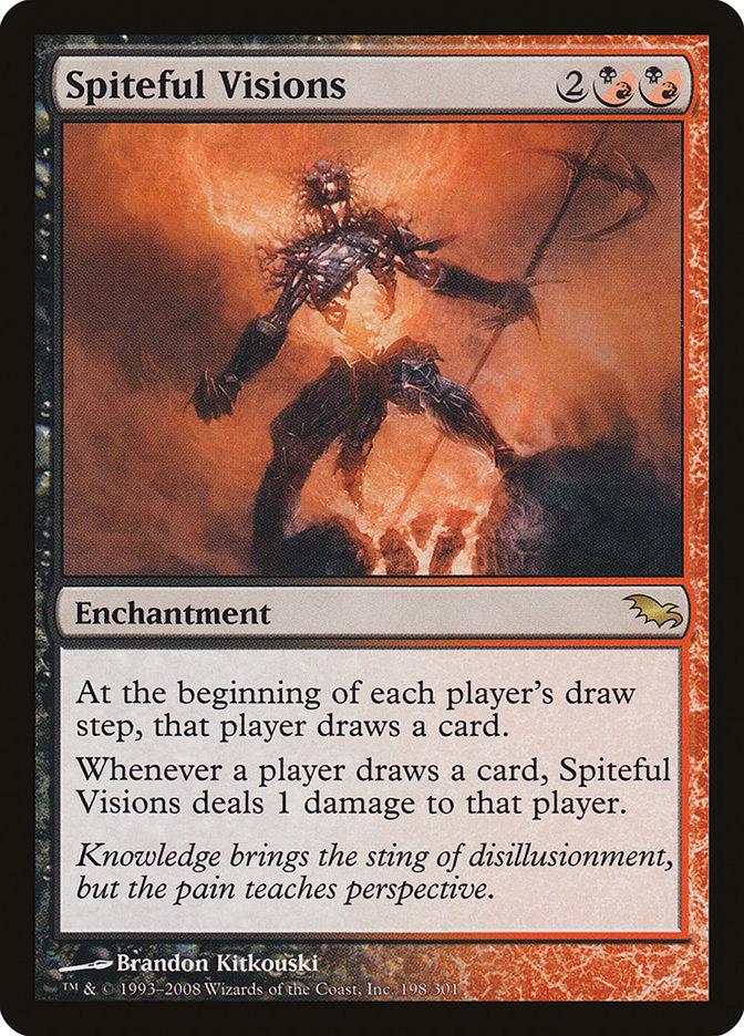 Spiteful Visions [Shadowmoor] - Devastation Store | Devastation Store